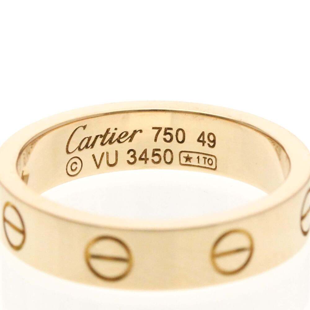 CARTIER Authentic 18k Gold Diamond Love Ring - Picture 6 of 10